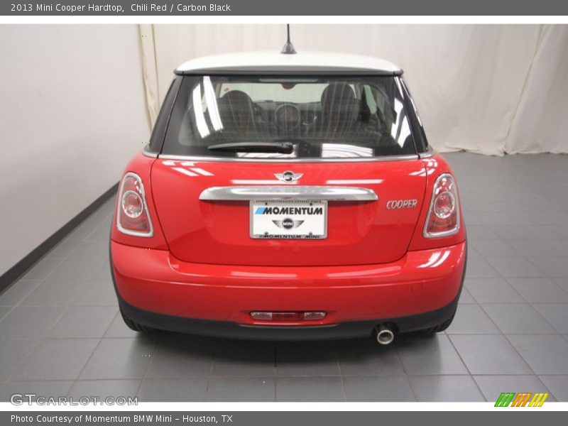 Chili Red / Carbon Black 2013 Mini Cooper Hardtop