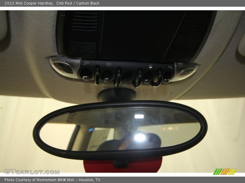 Chili Red / Carbon Black 2013 Mini Cooper Hardtop