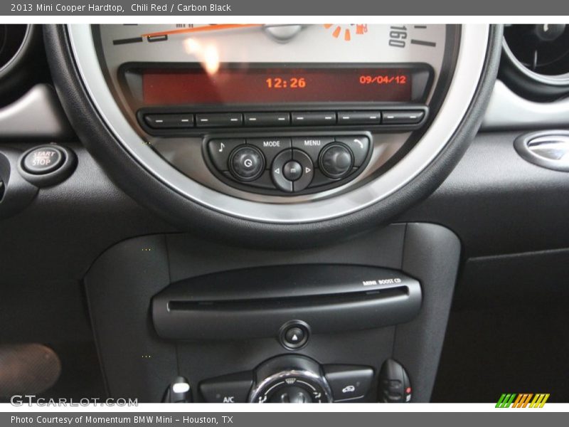 Chili Red / Carbon Black 2013 Mini Cooper Hardtop