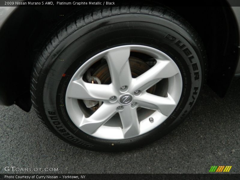 Platinum Graphite Metallic / Black 2009 Nissan Murano S AWD