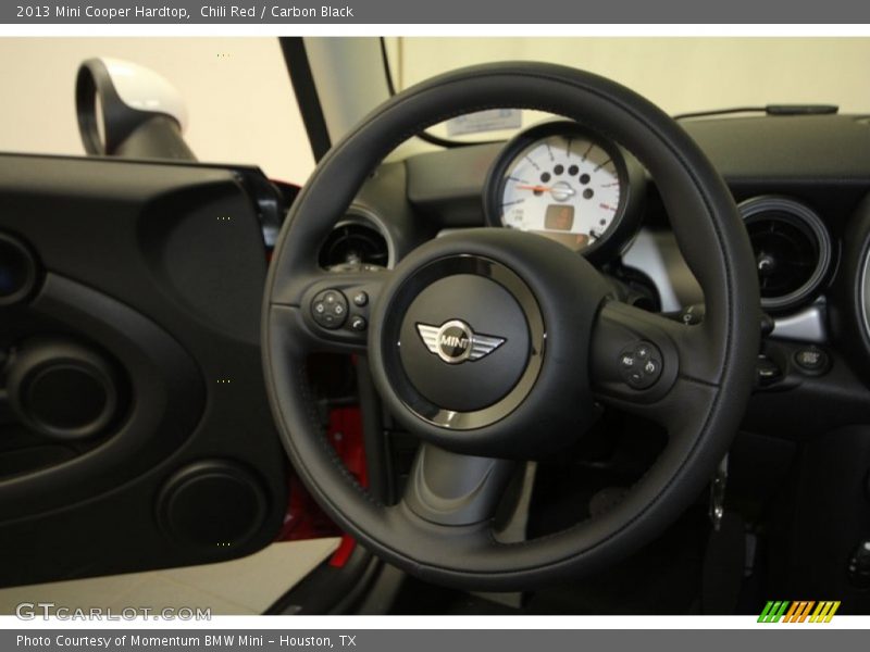 Chili Red / Carbon Black 2013 Mini Cooper Hardtop