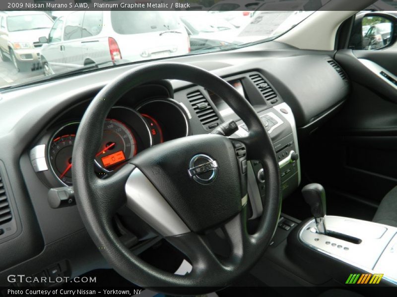 Platinum Graphite Metallic / Black 2009 Nissan Murano S AWD