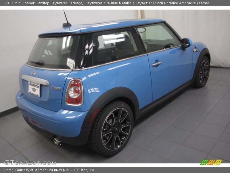 Bayswater Kite Blue Metallic / Bayswater Punch Rocklike Anthracite Leather 2013 Mini Cooper Hardtop Bayswater Package