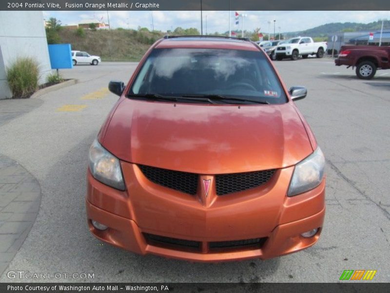 Fusion Orange Metallic / Graphite 2004 Pontiac Vibe