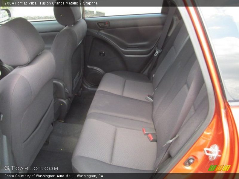 Fusion Orange Metallic / Graphite 2004 Pontiac Vibe
