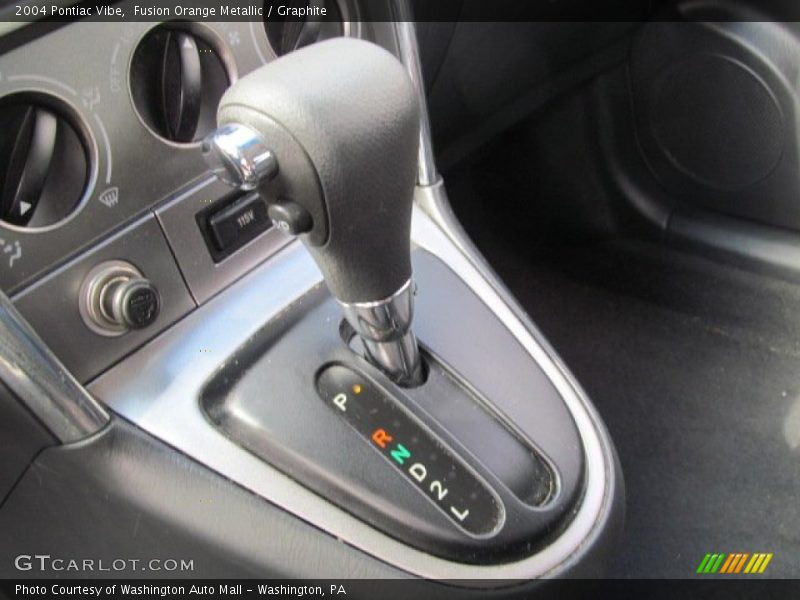 Fusion Orange Metallic / Graphite 2004 Pontiac Vibe
