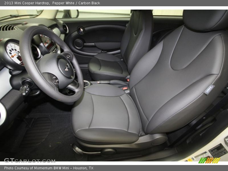 Pepper White / Carbon Black 2013 Mini Cooper Hardtop