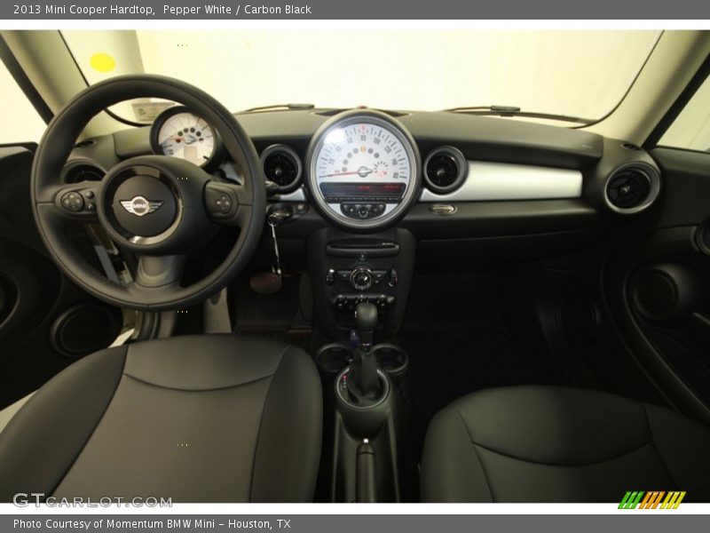 Pepper White / Carbon Black 2013 Mini Cooper Hardtop