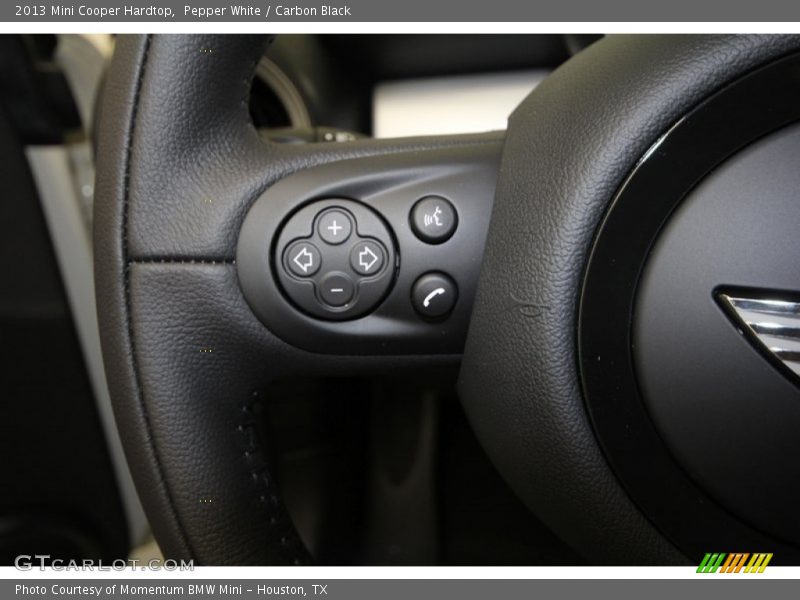 Pepper White / Carbon Black 2013 Mini Cooper Hardtop