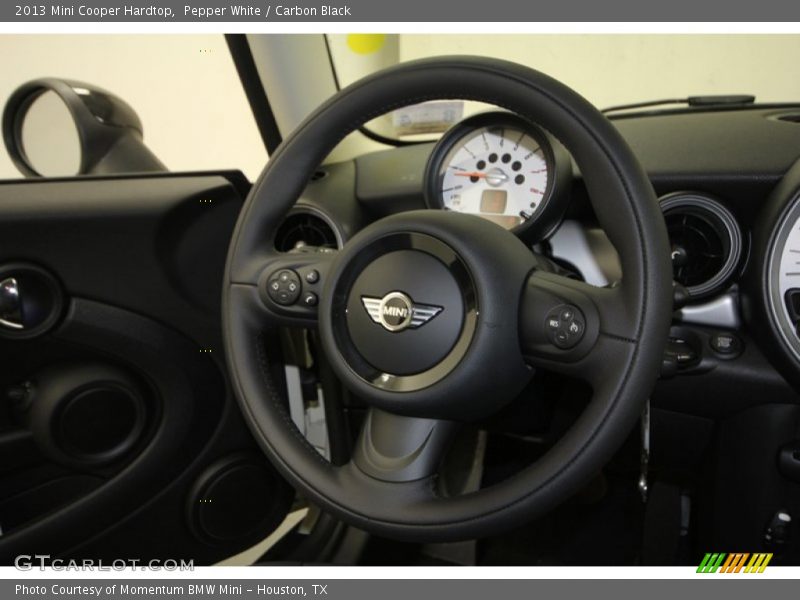Pepper White / Carbon Black 2013 Mini Cooper Hardtop
