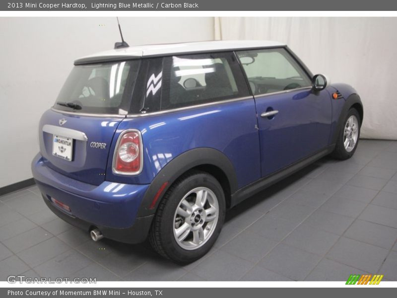 Lightning Blue Metallic / Carbon Black 2013 Mini Cooper Hardtop