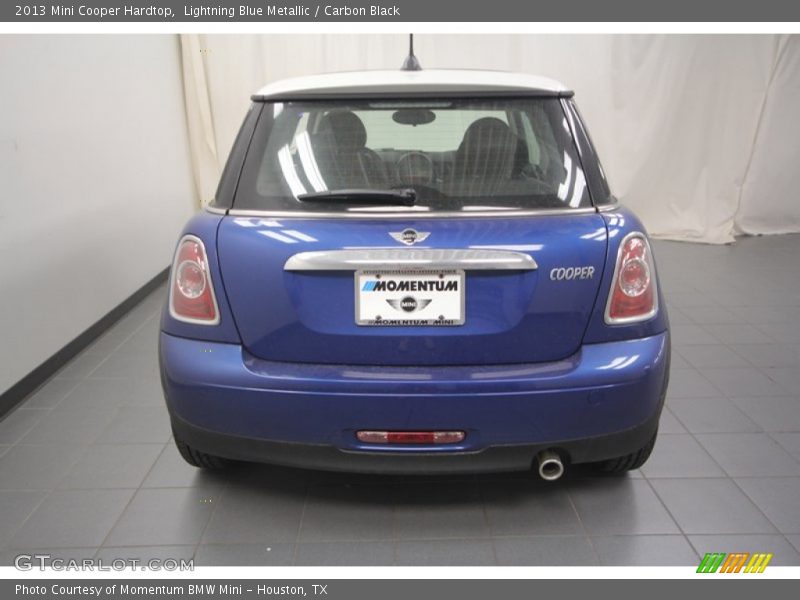 Lightning Blue Metallic / Carbon Black 2013 Mini Cooper Hardtop