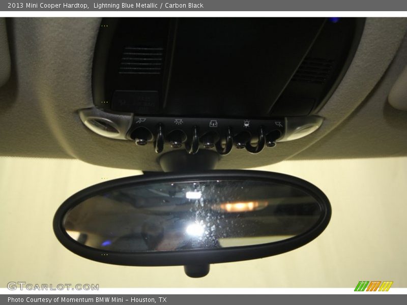 Lightning Blue Metallic / Carbon Black 2013 Mini Cooper Hardtop