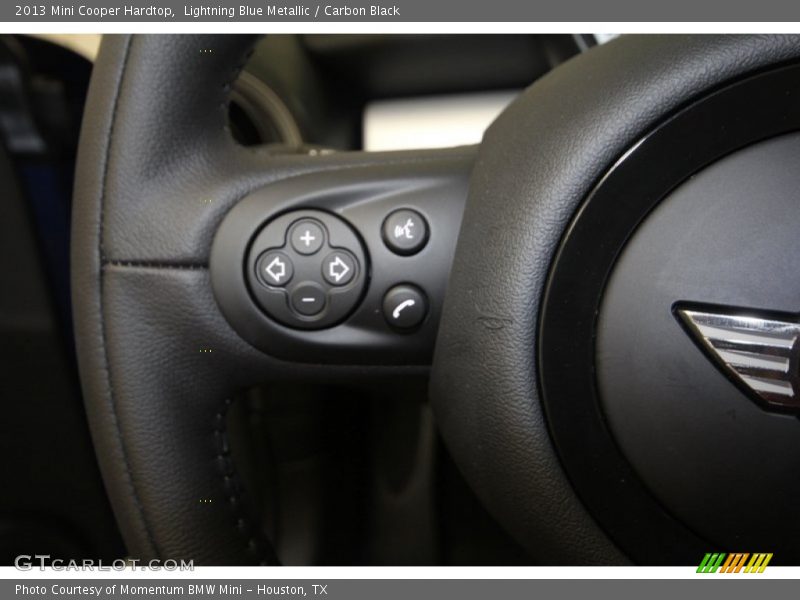 Lightning Blue Metallic / Carbon Black 2013 Mini Cooper Hardtop
