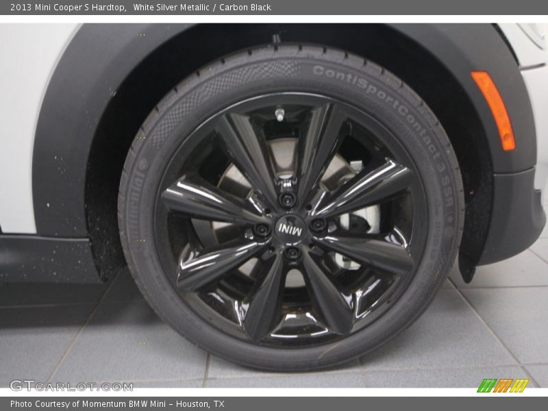 White Silver Metallic / Carbon Black 2013 Mini Cooper S Hardtop
