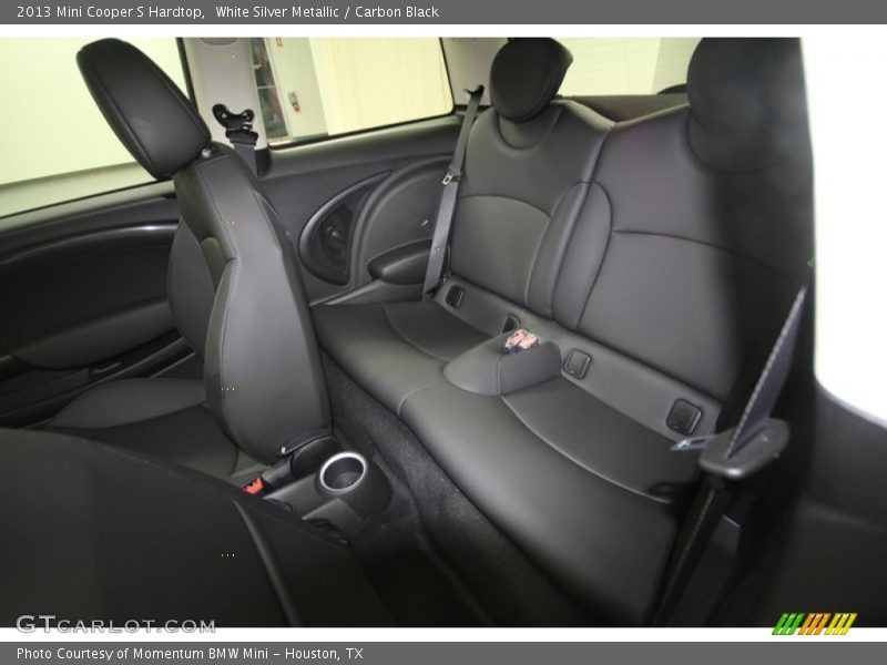 White Silver Metallic / Carbon Black 2013 Mini Cooper S Hardtop