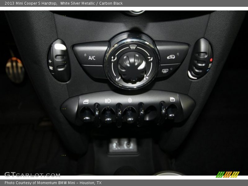 White Silver Metallic / Carbon Black 2013 Mini Cooper S Hardtop