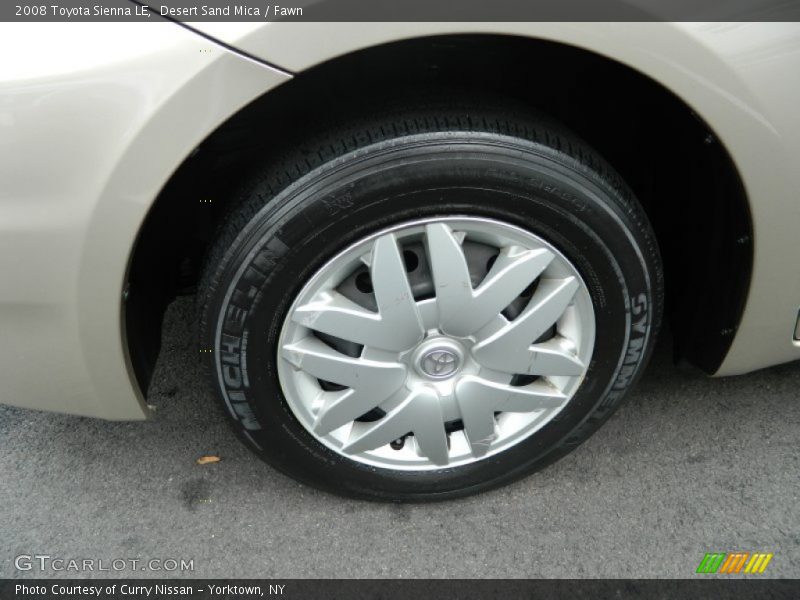 Desert Sand Mica / Fawn 2008 Toyota Sienna LE