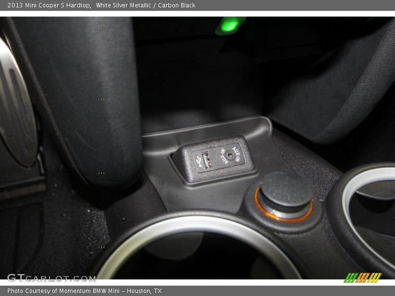 White Silver Metallic / Carbon Black 2013 Mini Cooper S Hardtop