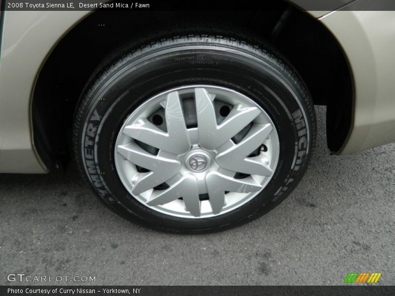 Desert Sand Mica / Fawn 2008 Toyota Sienna LE