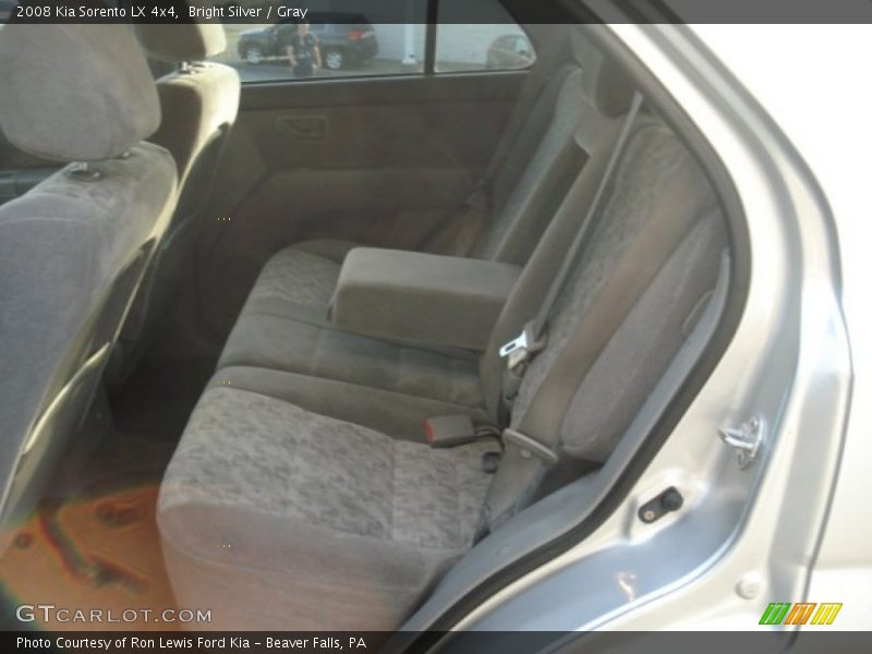 Bright Silver / Gray 2008 Kia Sorento LX 4x4