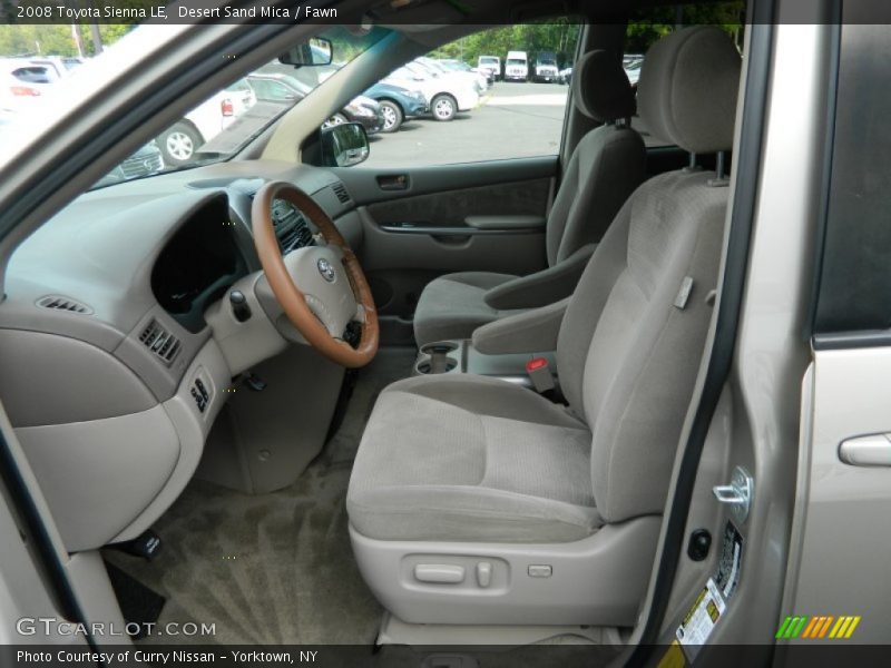 Desert Sand Mica / Fawn 2008 Toyota Sienna LE