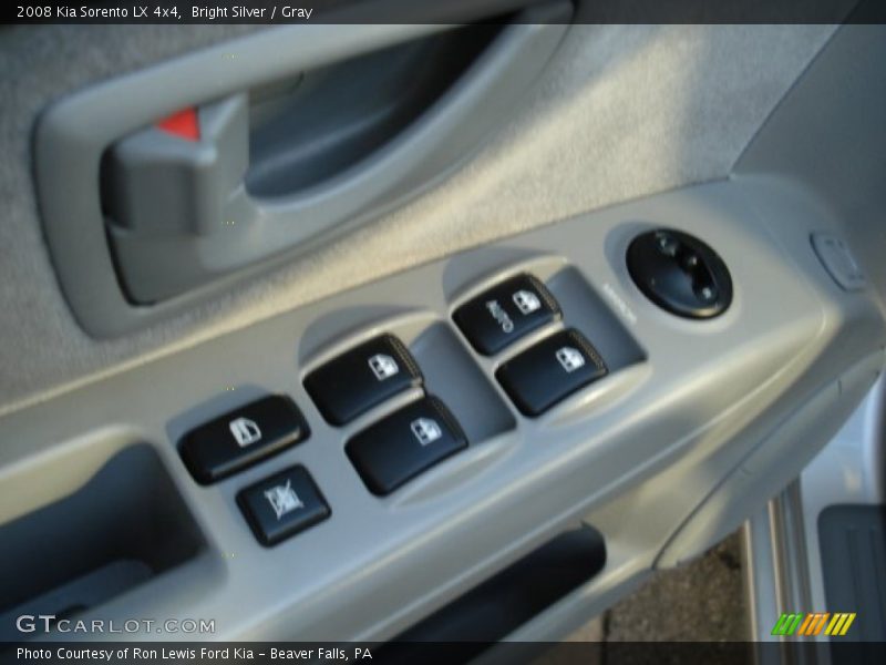 Bright Silver / Gray 2008 Kia Sorento LX 4x4