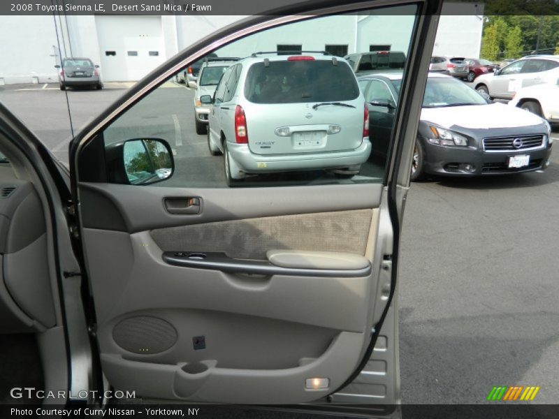 Desert Sand Mica / Fawn 2008 Toyota Sienna LE
