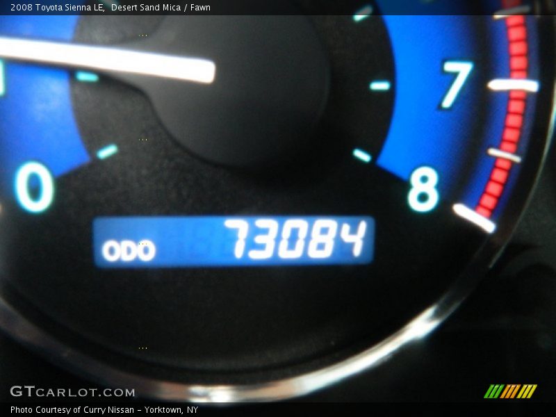 Desert Sand Mica / Fawn 2008 Toyota Sienna LE