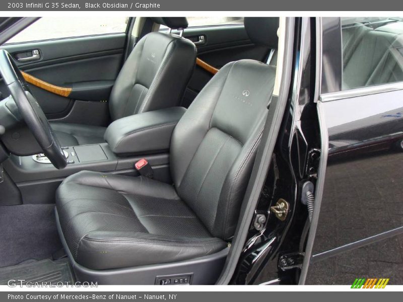Black Obsidian / Graphite 2003 Infiniti G 35 Sedan