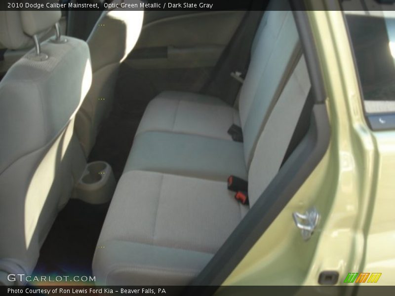Optic Green Metallic / Dark Slate Gray 2010 Dodge Caliber Mainstreet