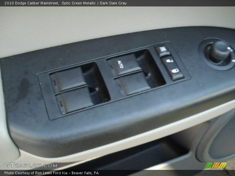 Optic Green Metallic / Dark Slate Gray 2010 Dodge Caliber Mainstreet
