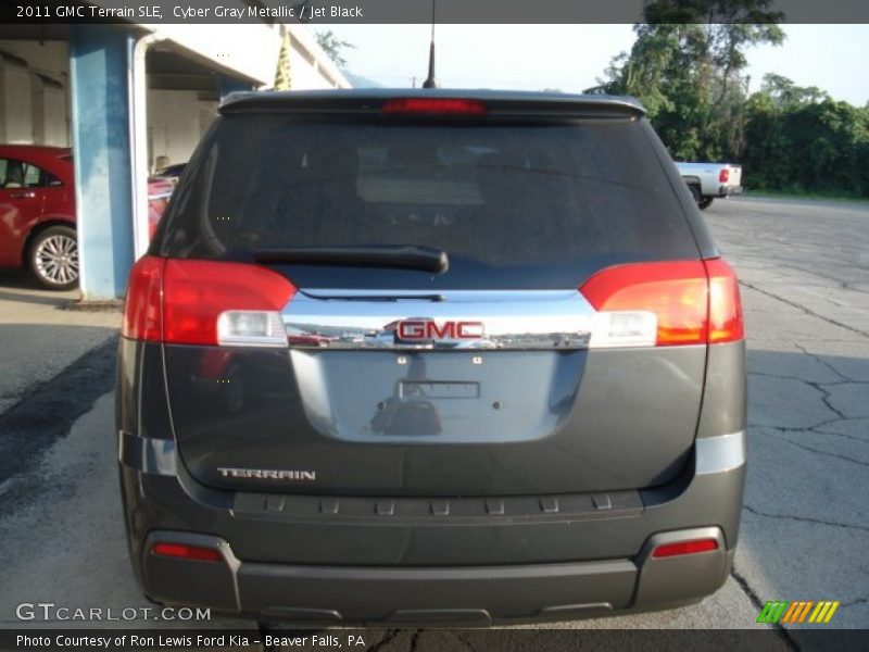 Cyber Gray Metallic / Jet Black 2011 GMC Terrain SLE