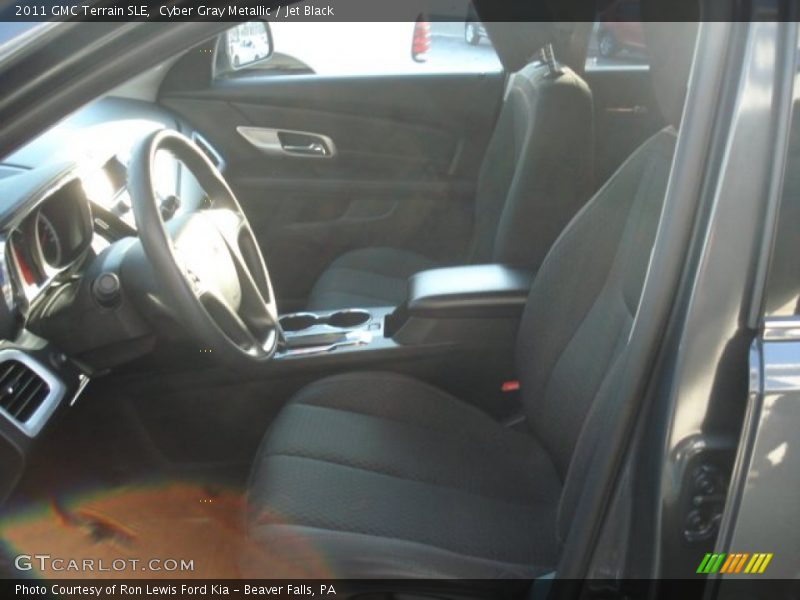 Cyber Gray Metallic / Jet Black 2011 GMC Terrain SLE