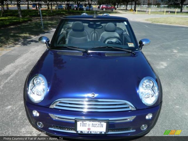 Purple Haze Metallic / Panther Black 2005 Mini Cooper Convertible