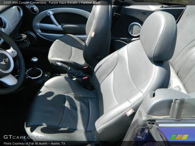 Purple Haze Metallic / Panther Black 2005 Mini Cooper Convertible