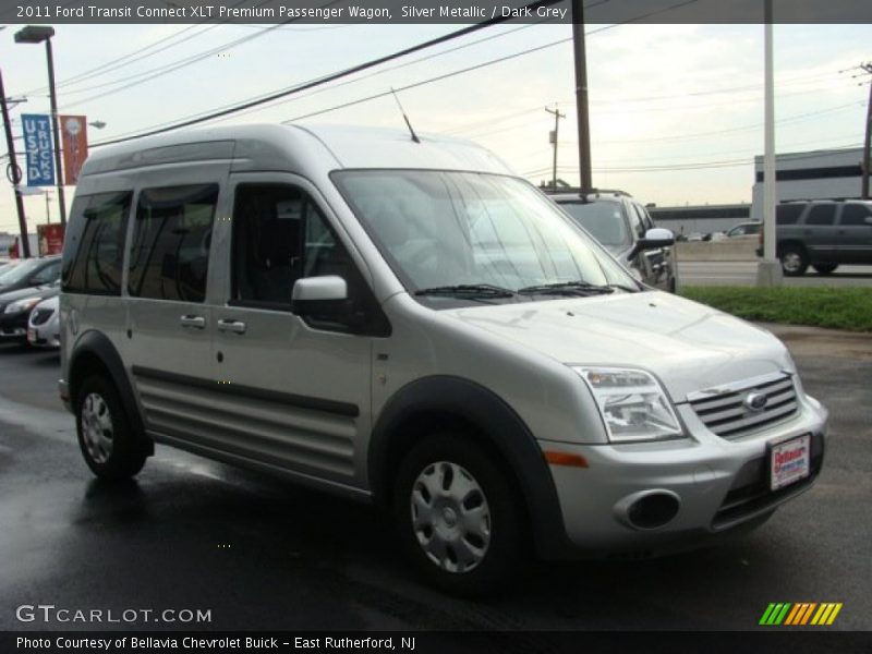 Silver Metallic / Dark Grey 2011 Ford Transit Connect XLT Premium Passenger Wagon