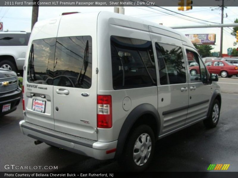Silver Metallic / Dark Grey 2011 Ford Transit Connect XLT Premium Passenger Wagon