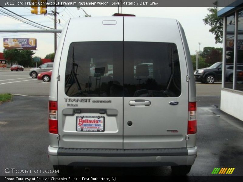 Silver Metallic / Dark Grey 2011 Ford Transit Connect XLT Premium Passenger Wagon