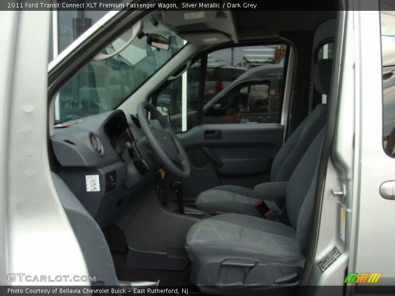 Silver Metallic / Dark Grey 2011 Ford Transit Connect XLT Premium Passenger Wagon
