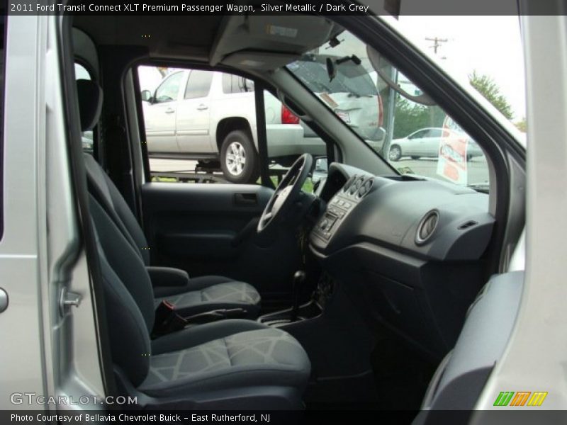 Silver Metallic / Dark Grey 2011 Ford Transit Connect XLT Premium Passenger Wagon