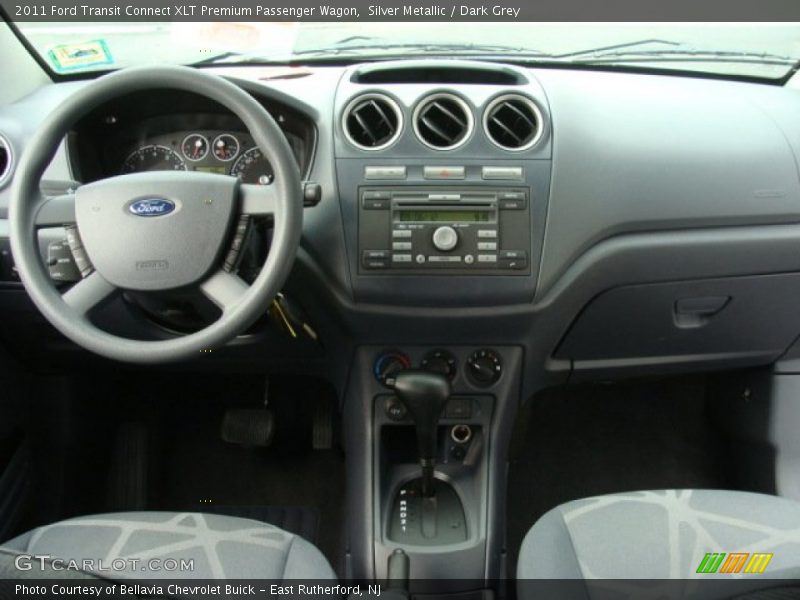Silver Metallic / Dark Grey 2011 Ford Transit Connect XLT Premium Passenger Wagon