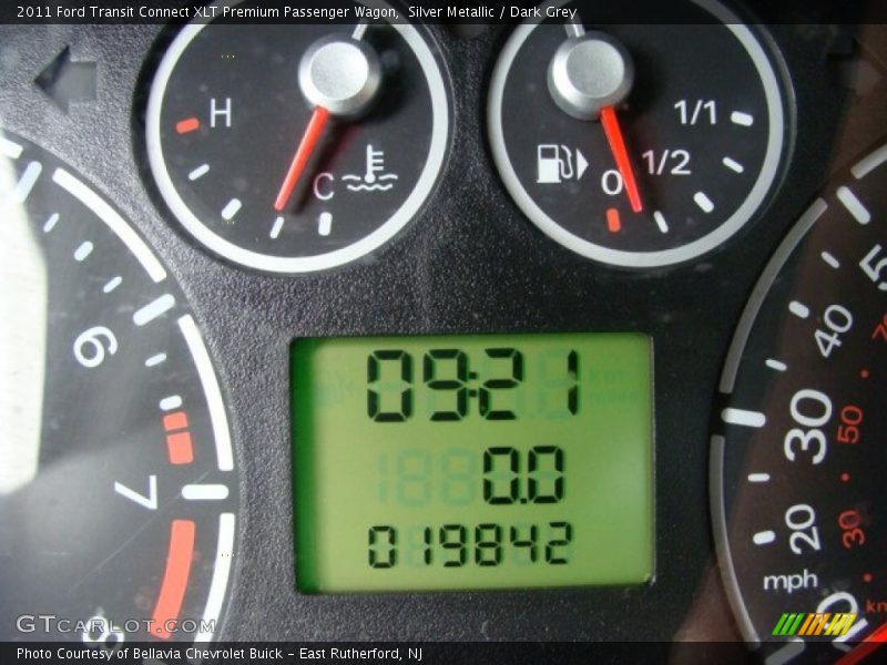 Silver Metallic / Dark Grey 2011 Ford Transit Connect XLT Premium Passenger Wagon