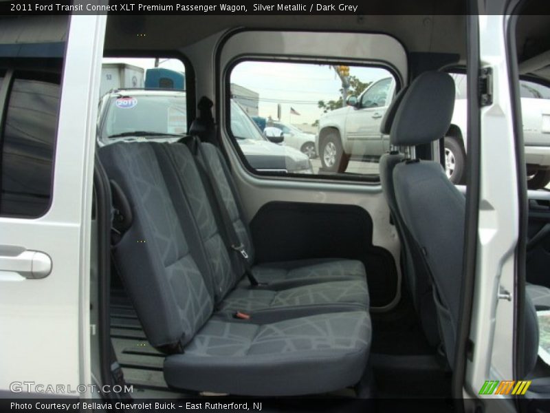 Silver Metallic / Dark Grey 2011 Ford Transit Connect XLT Premium Passenger Wagon