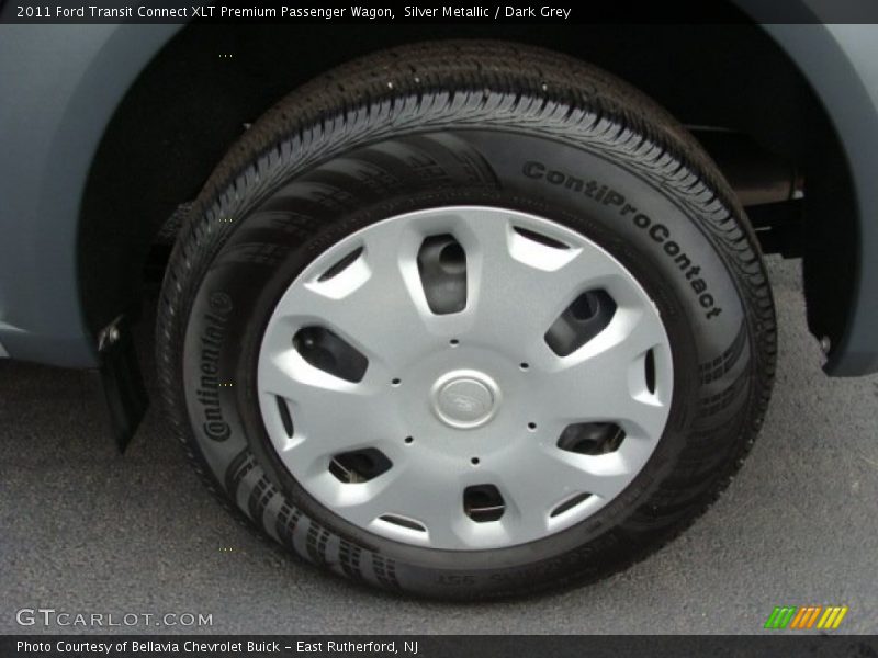 Silver Metallic / Dark Grey 2011 Ford Transit Connect XLT Premium Passenger Wagon