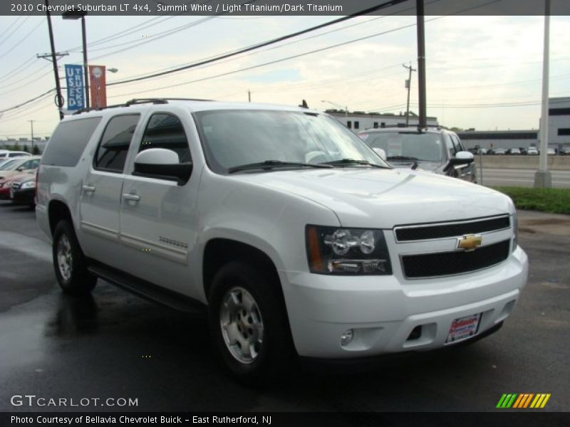 Summit White / Light Titanium/Dark Titanium 2010 Chevrolet Suburban LT 4x4