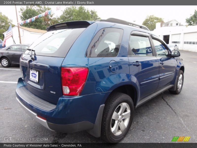 Crystal Lake Metallic / Ebony Black 2006 Pontiac Torrent AWD