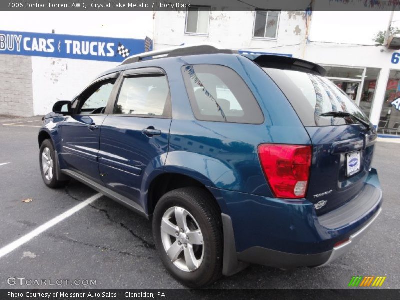 Crystal Lake Metallic / Ebony Black 2006 Pontiac Torrent AWD