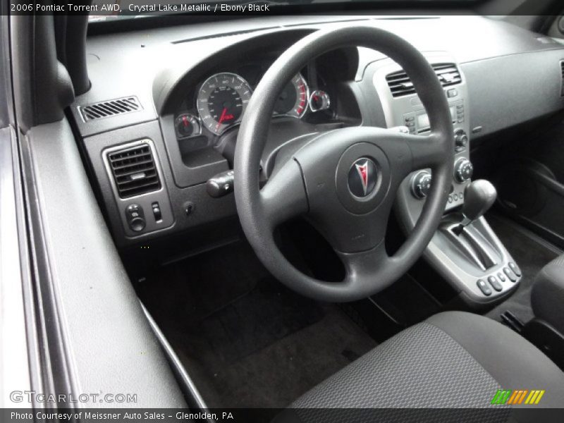 Crystal Lake Metallic / Ebony Black 2006 Pontiac Torrent AWD