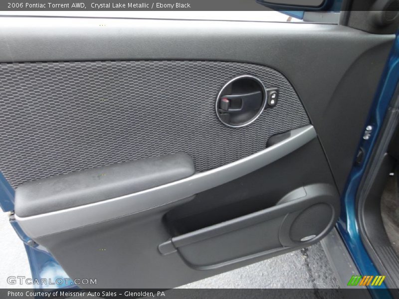Crystal Lake Metallic / Ebony Black 2006 Pontiac Torrent AWD